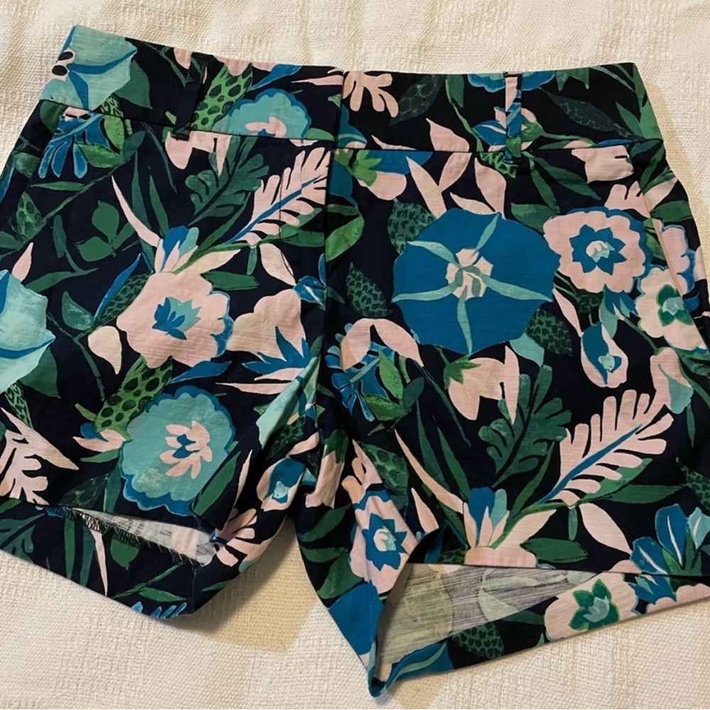 Ann Taylor Loft Tropical Print Shorts